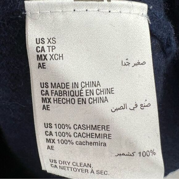 Charter Club Luxury V Neck Cashmere Sweater - Picture 5 of 6